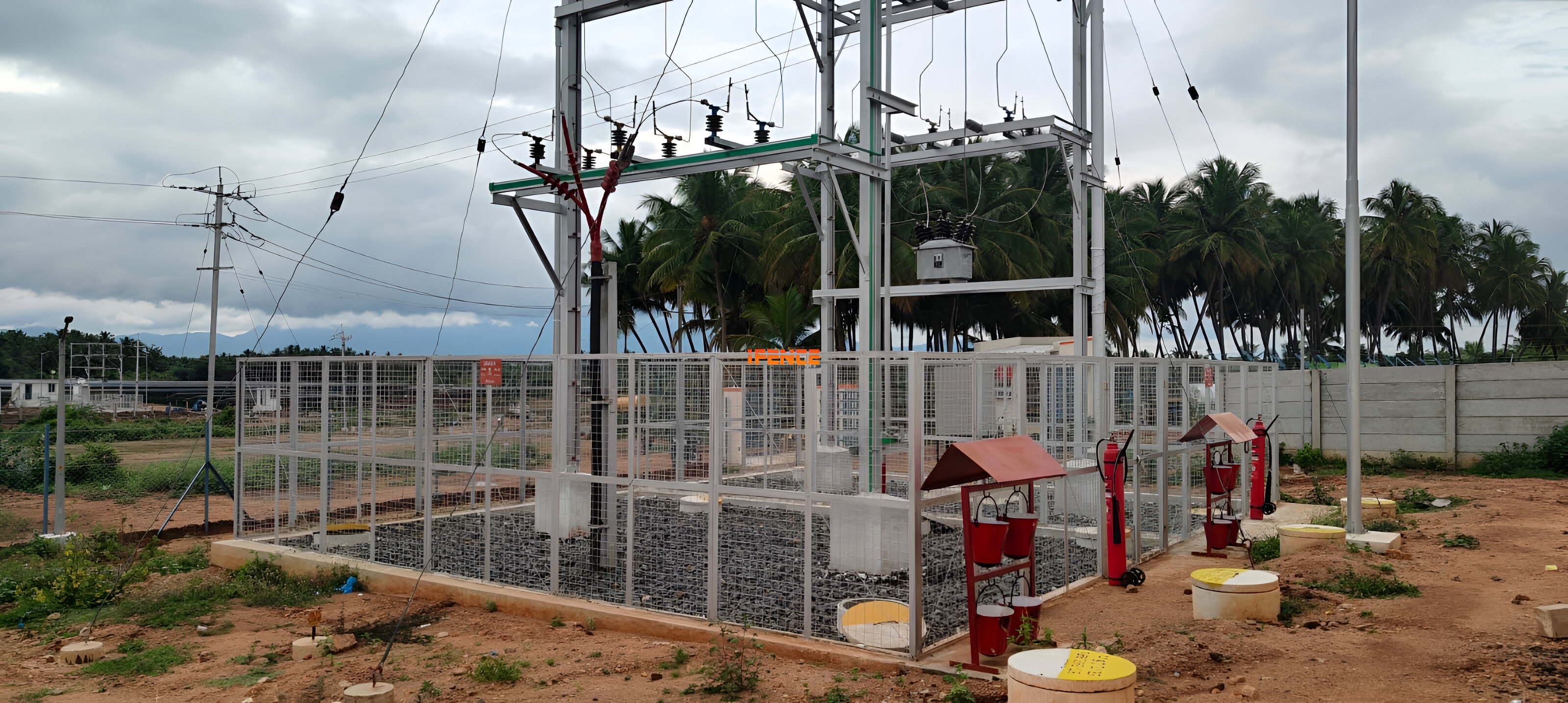 Solar fencing installation by SAFE AND SAVE EQUIPMENTS