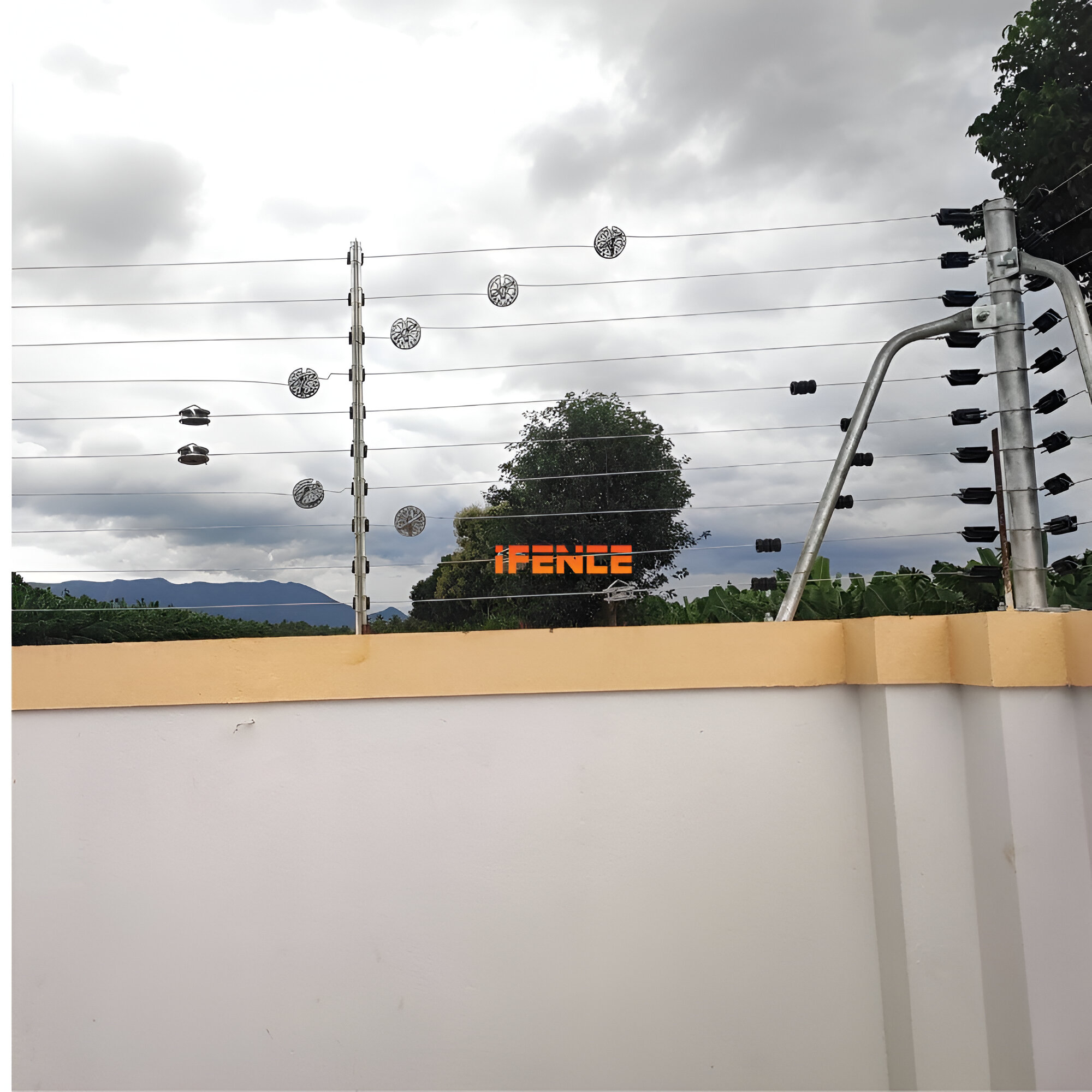 Safe and Save solar fencing field installation